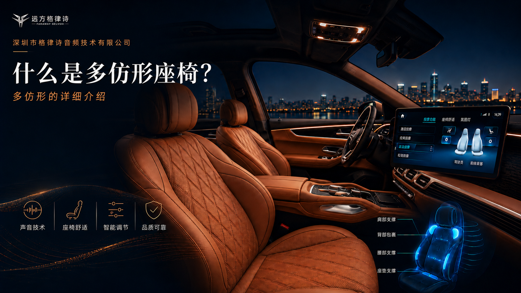 多仿形动态支撑与按摩系统
