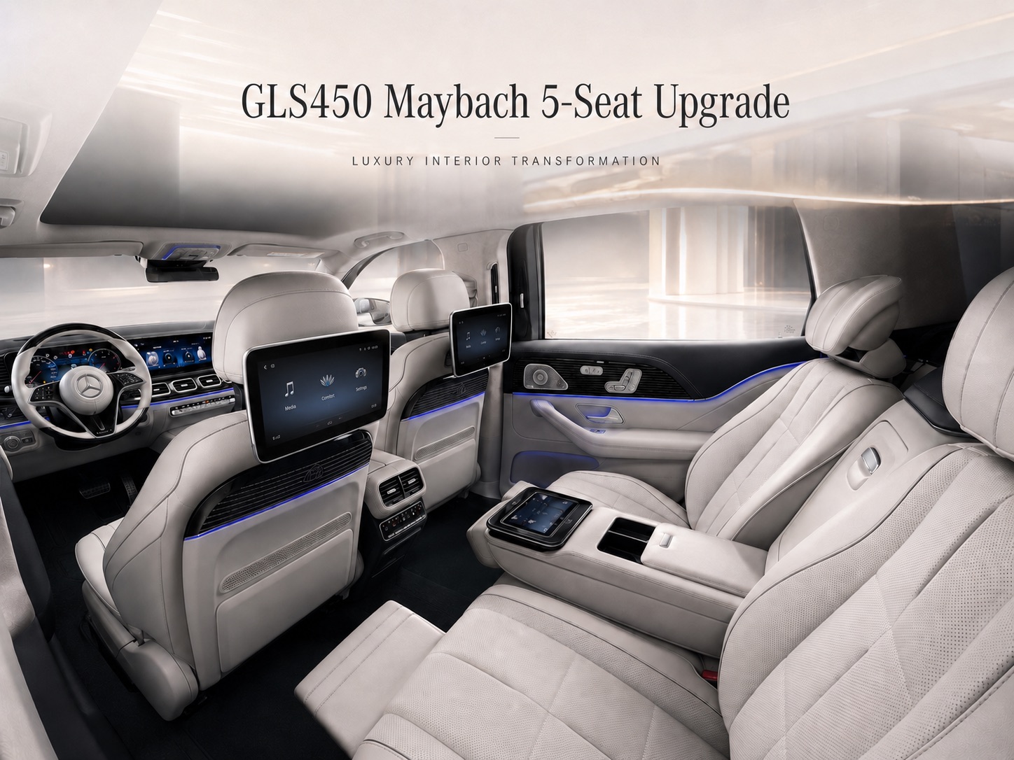 GLS 450升级迈巴赫5座套件